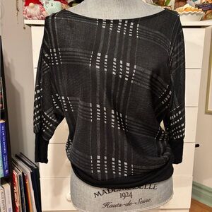Black and Gray Women's Sweater